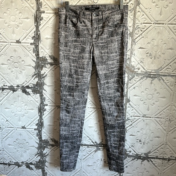 J.Brand velvet patterned fog super skinny jeans - Picture 1 of 8